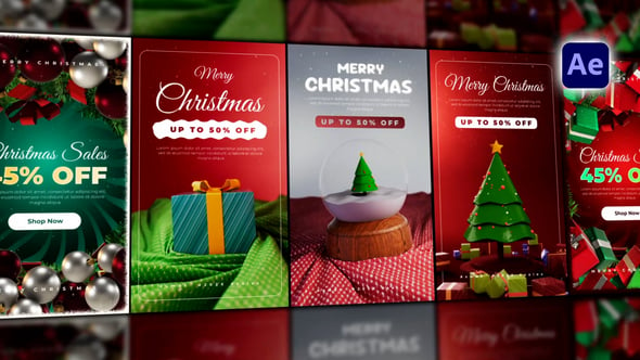 Christmas Stories Pack 55396203 Videohive