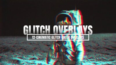 Cinematic Glitch Color Overlays 55413020