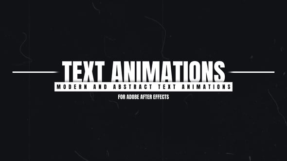 Text Animations 55396604 Videohive