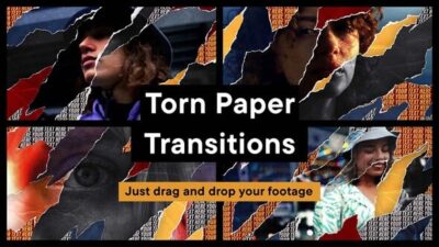 Torn Paper Transitions 55469715