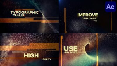 Typographic Trailer 55406711 Videohive