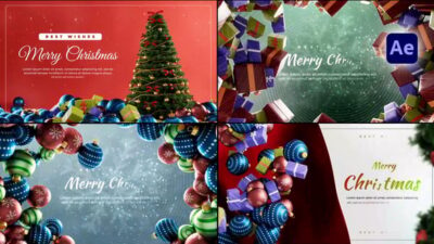 Festive Christmas Greetings Pack 55624862