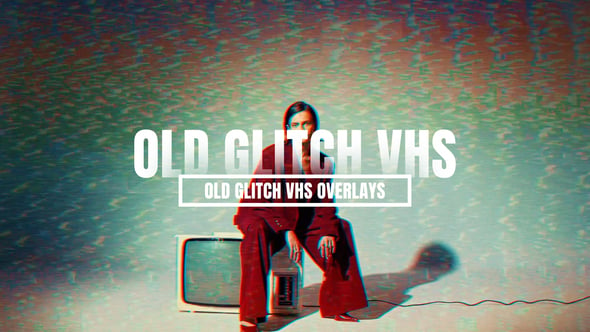 Old Glitch VHS Overlays 55663575